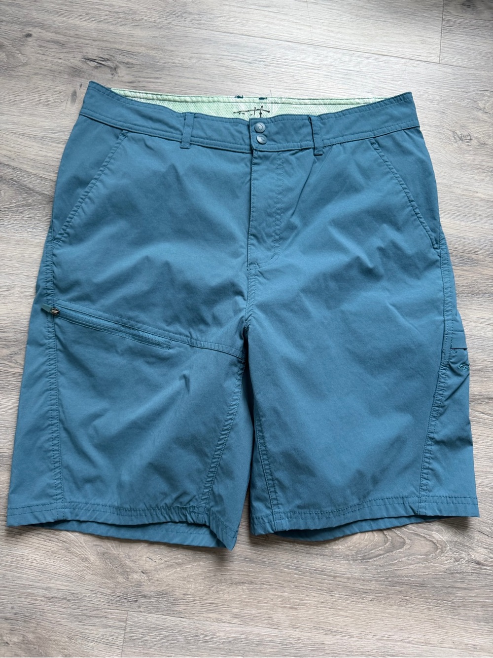 Men's Blue Quick-Dry Reel Lift Shorts